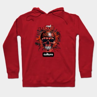 Red Skull Culture, Festival t-shirt, Unisex t-shirt, tees, men's t-shirt, women's t-shirt, summer t-shirt, skull t-shirts, biker t-shirts Hoodie